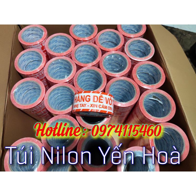 1 cuộn BĂNG KEO HÀNG DỄ VỠ, BĂNG DÍNH HÀNG DỄ VỠ, LOẠI 100 YARD