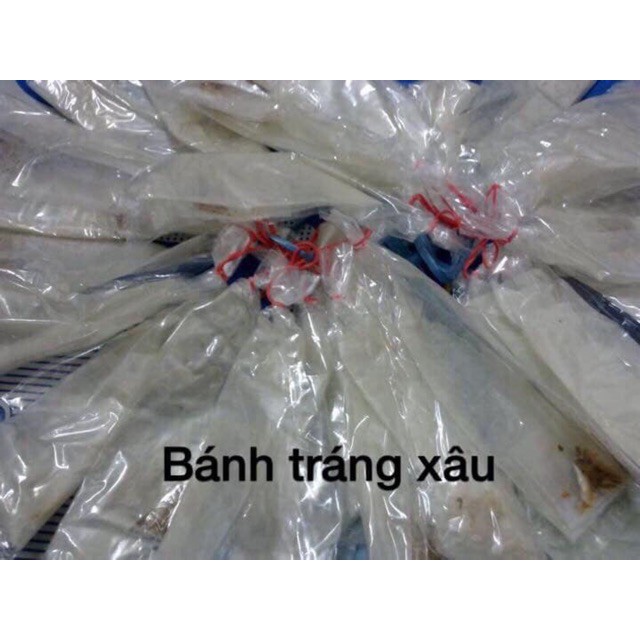 Quận 10 - 10 xâu bánh tráng muối hành phi Tây Ninh siêu ngon (xâu 13 bịch)