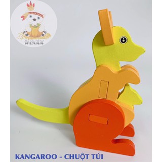 Đồ chơi gỗ xếp hình 3D