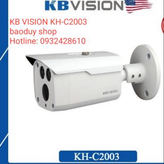 Camera hình trụ hồng ngoại Kbvision KH-C2003