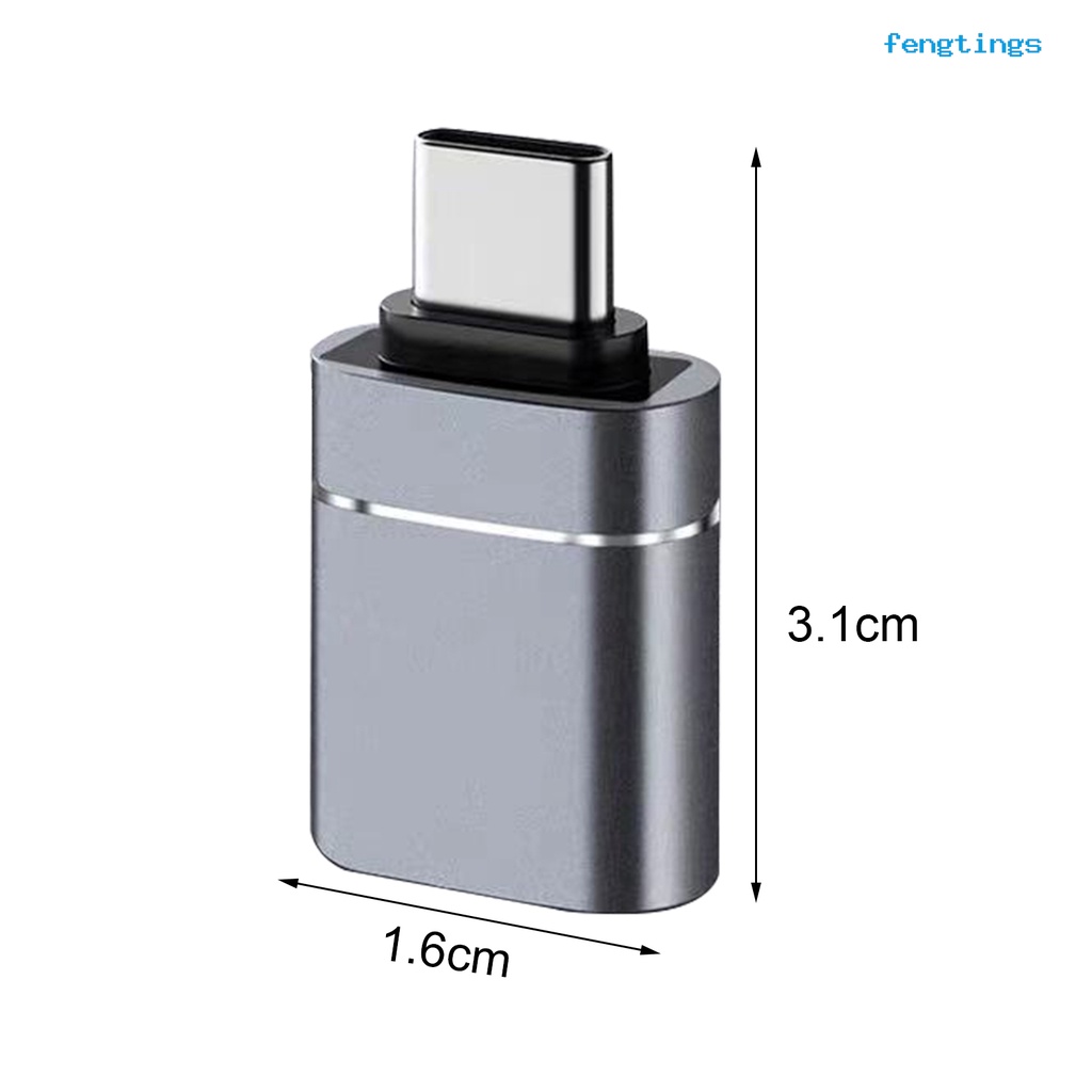 Đầu chuyển đổi từ Type-C sang USB 3.0 cho chuột bằng hợp kim nhôm
