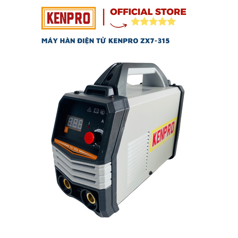 [Mã BMBAU300 giảm 10% đơn 499K] Máy Hàn Điện Tử Kenpro ZX7-315 Hàn Liên Tục Que 4.0mm Bảo Hành 12 Tháng