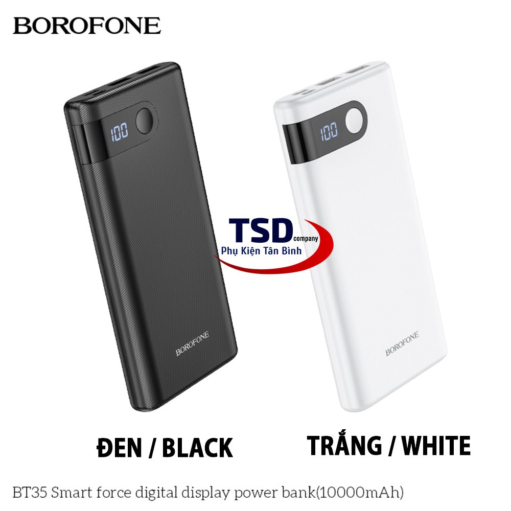 Pin Sạc Dự Phòng Borofone BT35 10000mAh Chính Hãng