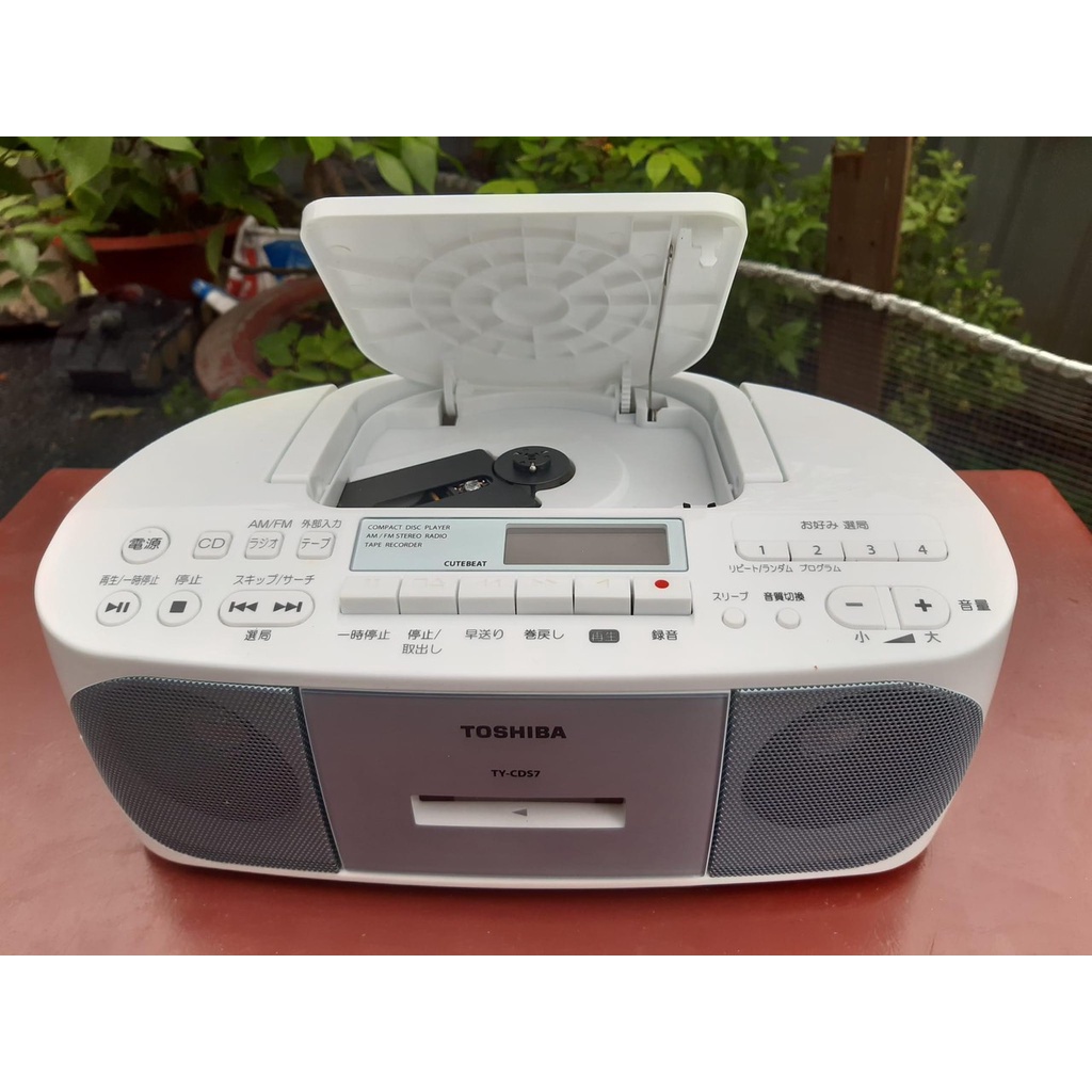 ĐÀI RADIO CASSETTE, CD Toshiba TY-CDS7 NHẬT BẢN