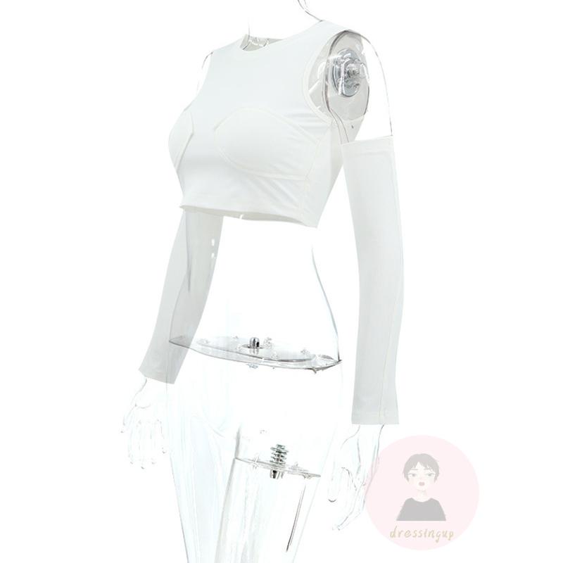 Dre-áo Hai Dây Dáng Ôm Màu Trơn Thời Trang Mùa Hè Cho Nữ