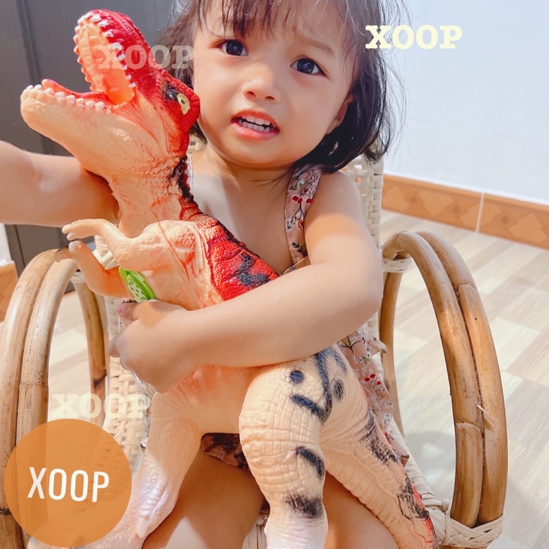 Đồ chơi ! Khủng long cao su size đại nhiều mẫu cho bé