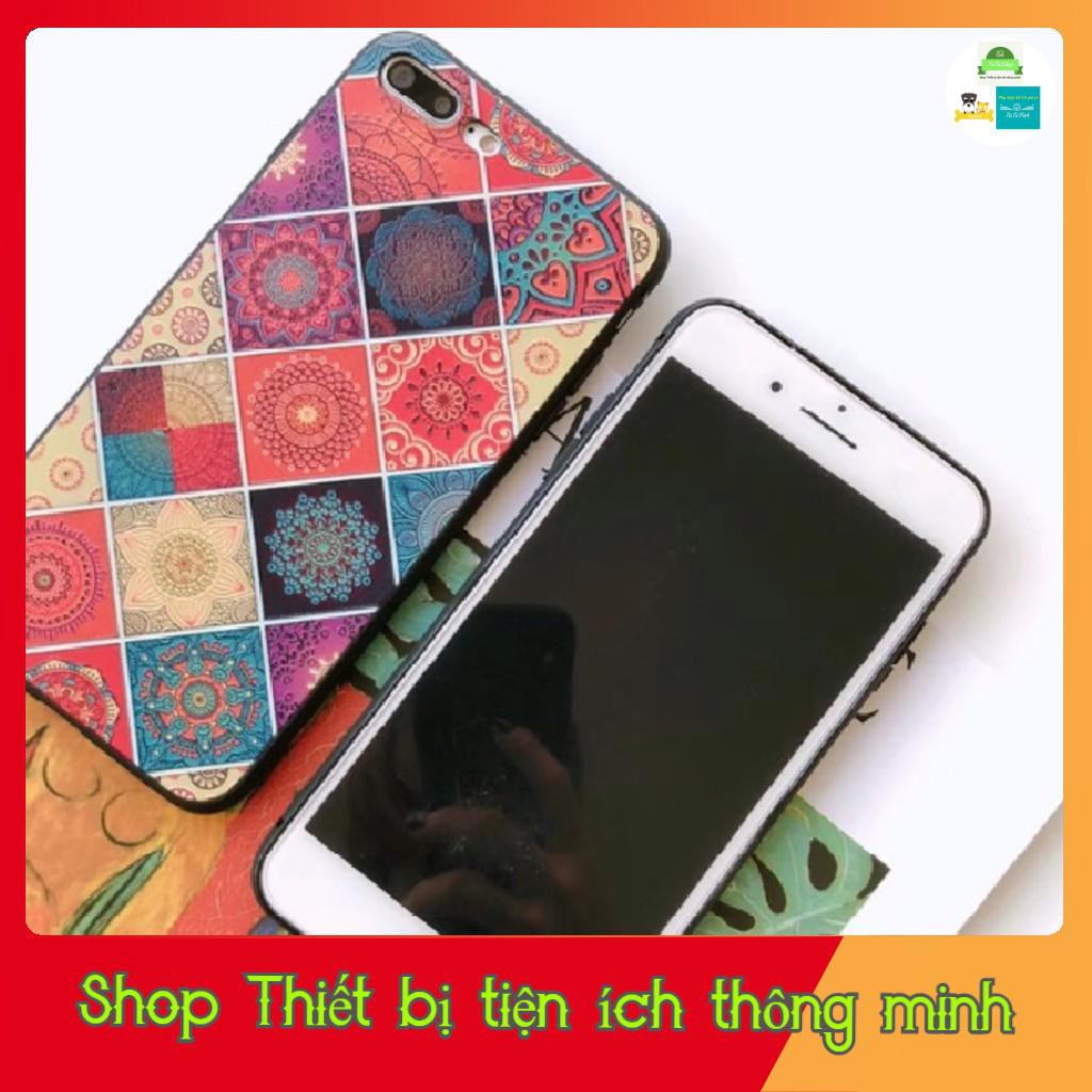 Ốp lưng Iphone Ốp lưng họa tiết thổ cẩm xinh xắn - in vân nổi 3D Ip6/6s/6plus/7/8/7 8 Plus/X