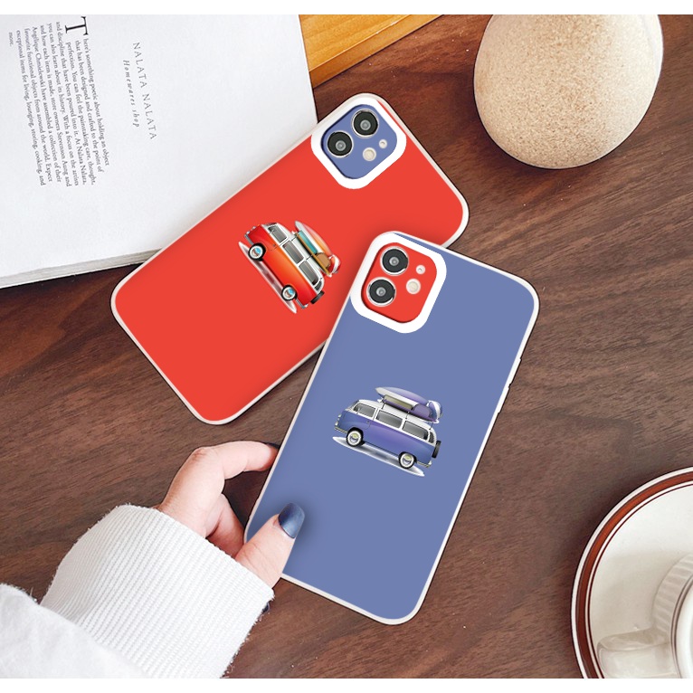 Ốp iphone hình xe ô tô du lịch kiểu dáng độc đáo lạ mắt Ốp điện thoại 13 13pro 13Promax 6 6S 7 8 7Plus 8Plus IX XR XSMAX