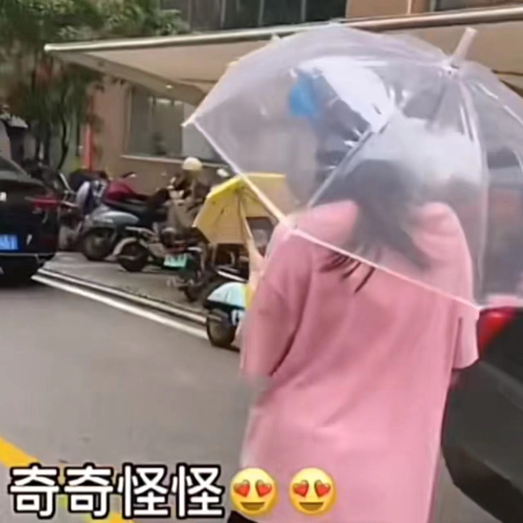 Dù mini Dễ Thương Chống Mưa Nắng Dành Cho Xe Máy