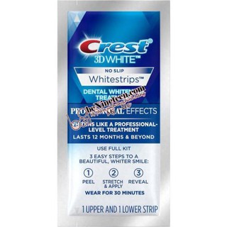 Miếng Dán Trắng Răng Crest 3D Whitestrips Glamorous White 28 Strips (28 miếng)