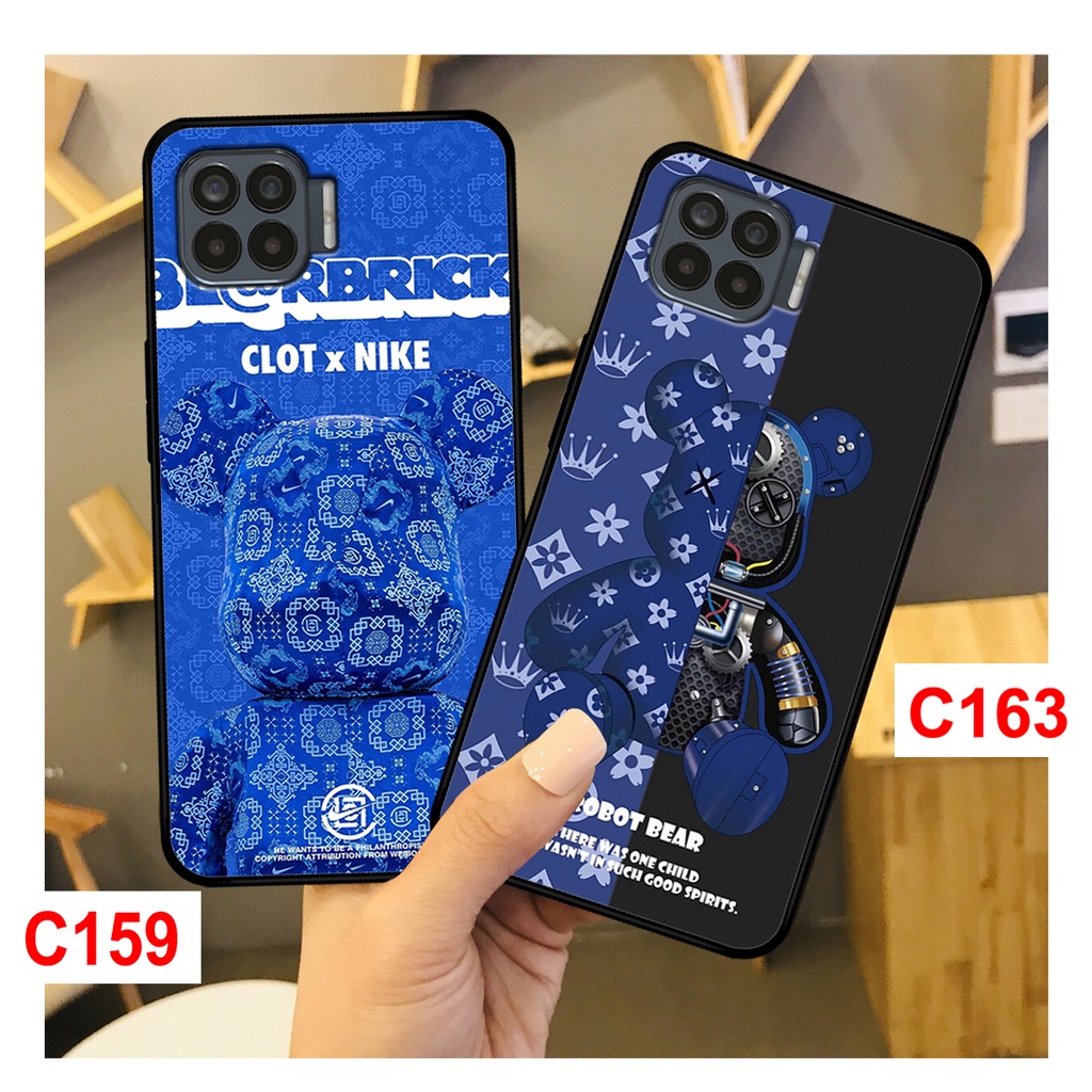 Ốp lưng Oppo A73 - A93 in hình gấu bearbrick thời trang cao cấp. ốp oppo rẻ bền đẹp.