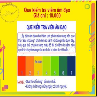 Que Kiểm Tra Đơn Giản Tại Nhà Sau 1Phút
