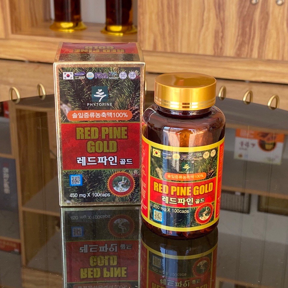 Viên Tinh Dầu Thông Đỏ Red Pine Gold