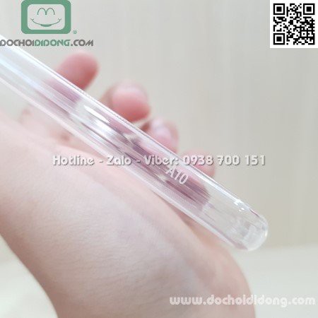 Ốp lưng Samsung A10 dẻo trong