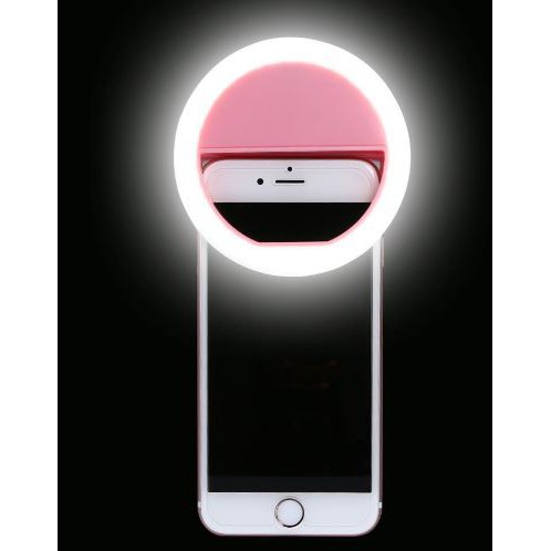 [Giá Siêu Rẻ] Đèn LED Kẹp Điện Thoại Hỗ Trợ Chụp Hình Selfie Pin Sạc | BigBuy360 - bigbuy360.vn