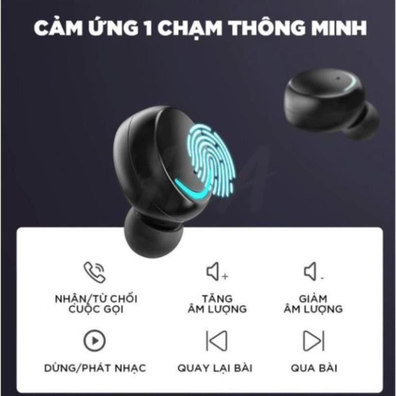 Tai Nghe Bluetooth F9 Pro Max V5.0 Chống Nước Chống Ồn Siêu Bass