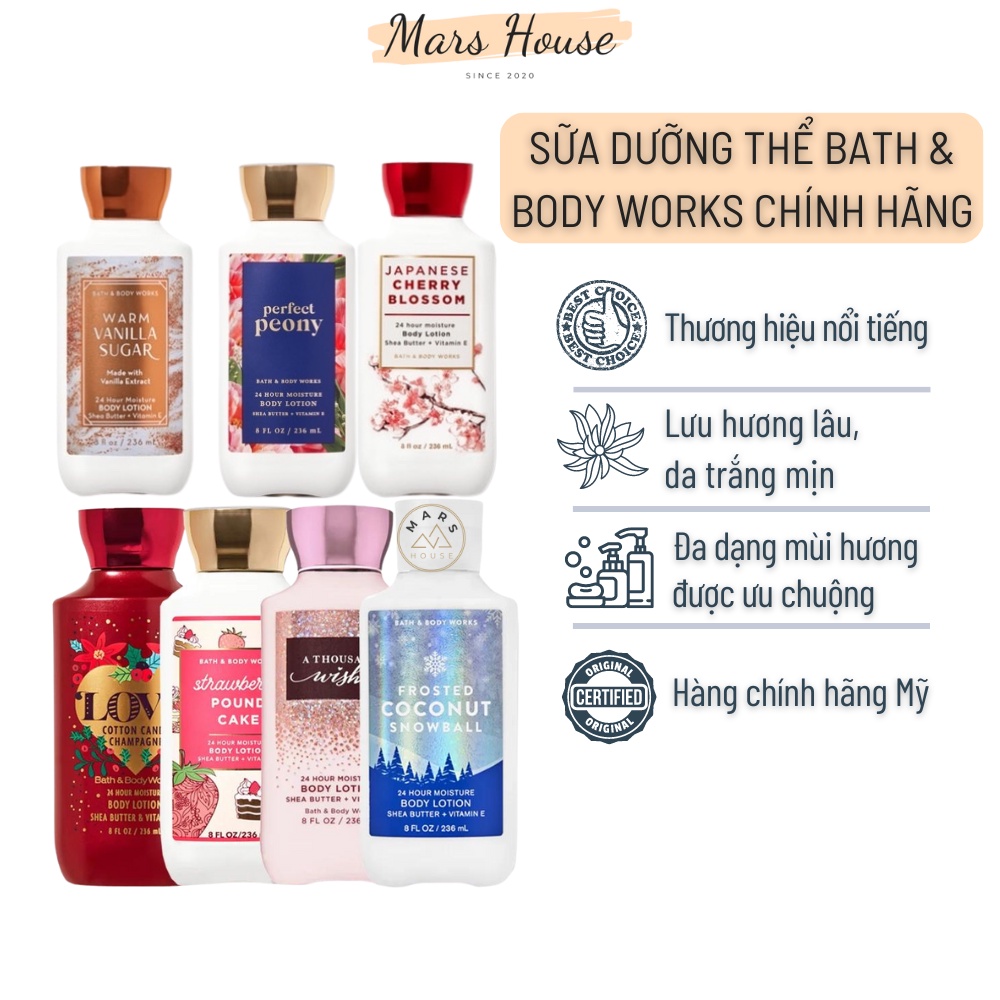 Sữa Dưỡng Thể Bath & Body Works 236ml