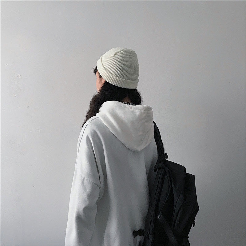 NRVP Áo Hoodie Tay Dài Dáng Rộng Phong Cách Hàn Quốc Mới Cho Nữ