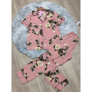 Bộ lụa Pijama mặc nhà