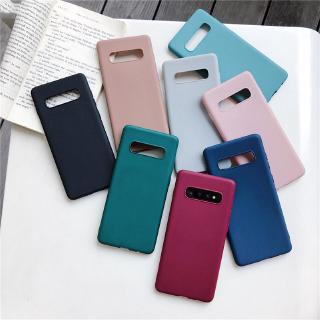 Ốp điện thoại Samsung Galaxy S10 Plus S10e S10 5G A54 A34 Màu kẹo TPU mềm siêu mỏng mỏng Vỏ điện thoại thời trang sang trọng