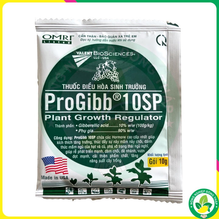 Kích Thích Tăng Trưởng ProGibb 10SP (gói 10gr)