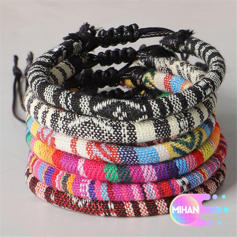 Vòng Tay Dây Rút Thủ Công Phong Cách Bohemian Thời Trang MIHAN1