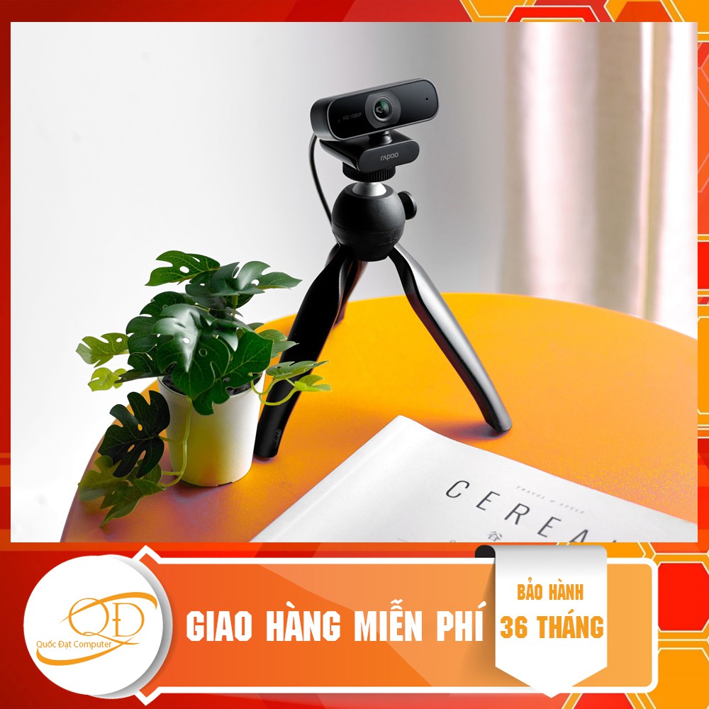 Webcam Rapoo C260 FullHD 1080p | BigBuy360 - bigbuy360.vn