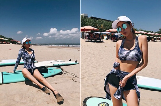 (Có sẵn) set bikini 3 mảnh mẫu mới nhất năm 2022