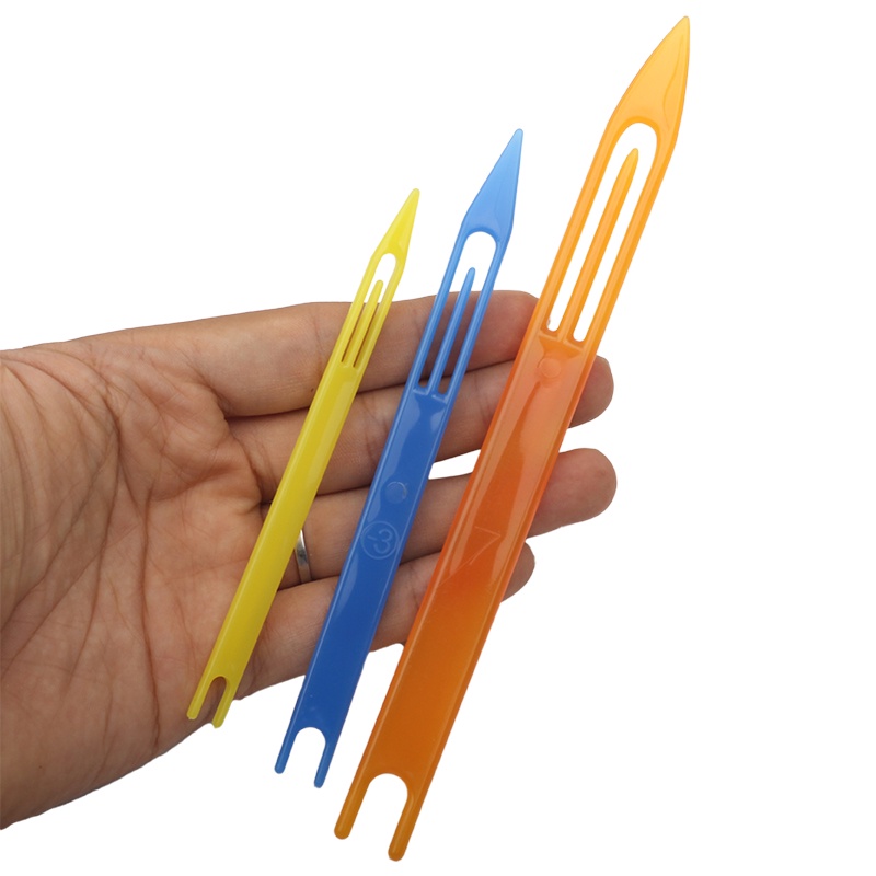 Set 8 Kim Đan Bằng Nhựa Chống Rỉ Sét Màu Sắc Ngẫu Nhiên Dùng Để Câu Cá