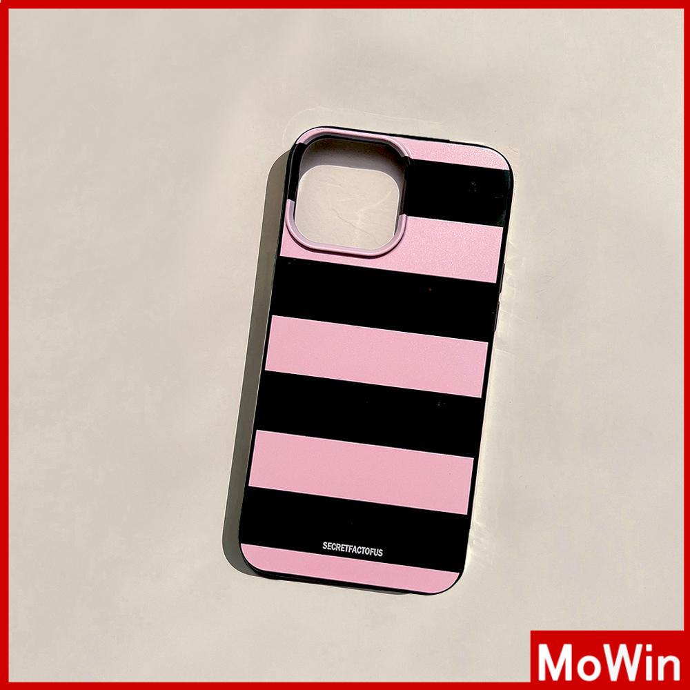 Ốp điện thoại TPU đen bóng in sọc dễ thương thích hợp cho iPhone 13 Pro Max 12 Pro Max 11 7plus xr xs max 14 Pro Max