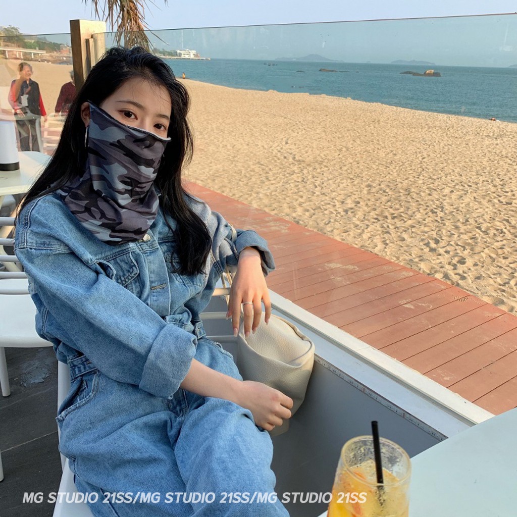 Khẩu Trang Chống Nắng Mg Studio 9 Màu Tùy Chọn Thời Trang Mùa Hè | BigBuy360 - bigbuy360.vn