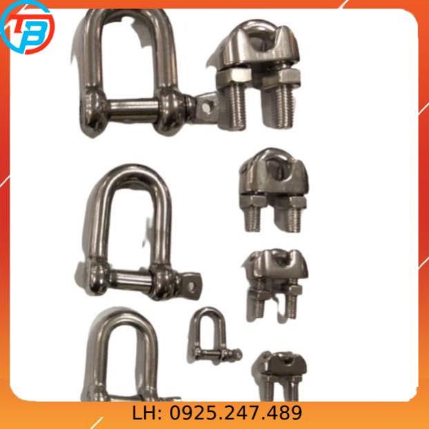 Ma ní U INOX 304 [ Phi 22mm ] CÁP THÉP Thái Bình VinàN