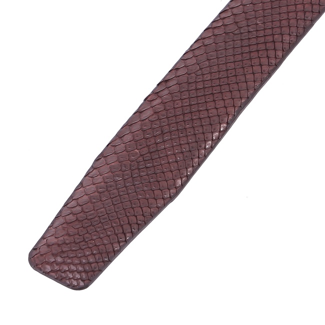 Thắt lưng nam da trăn 3,5P đầu kim màu da nguyên thủy, đen, trắng, nâu HP4306-07-10-45