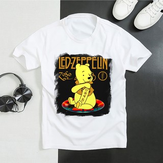 Áo thun in hình - pooh led zeppelin pooh led zeppelin - ha7606