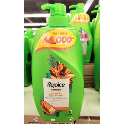 Dầu gội rejoice 900g siêu mượt