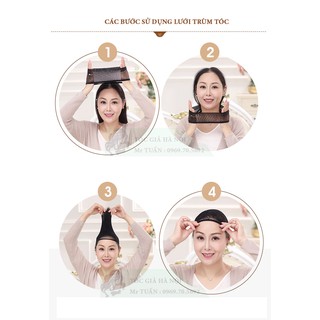Tóc giả nguyên đầu ❤️ 100% tóc thật ❤️ Tóc tém thật