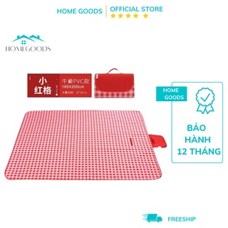 Thảm Picnic Chống Nước Cắm Trại Dã Ngoại Caro Chống Thấm Gấp Gọn Tiện Lợi Mang Đi