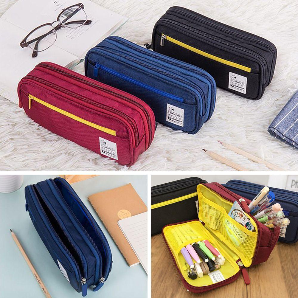 Túi Đựng Bút Vải Canvas Hình Phi Hành Gia Dễ Thương