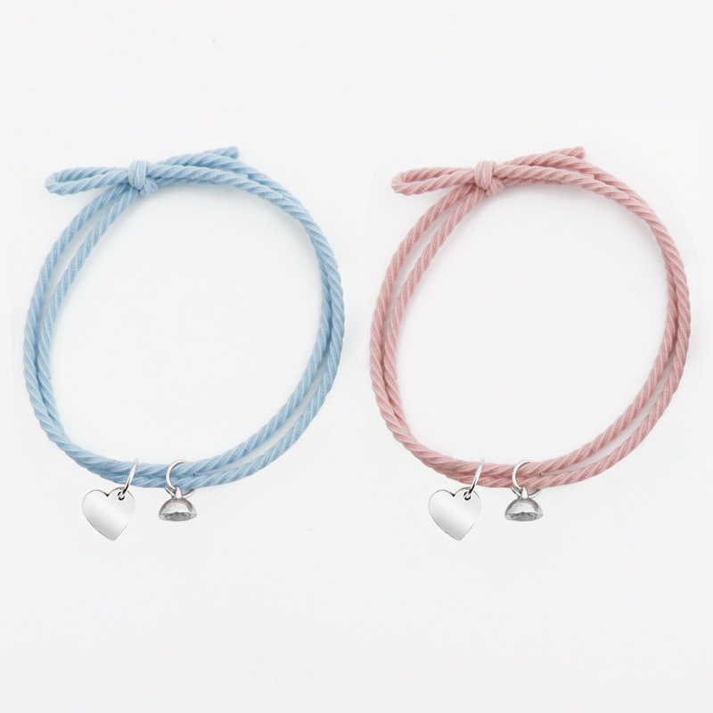 Bộ 2 Vòng Tay Hợp Thời Trang Cho Cặp Đôi Ngày Valentine