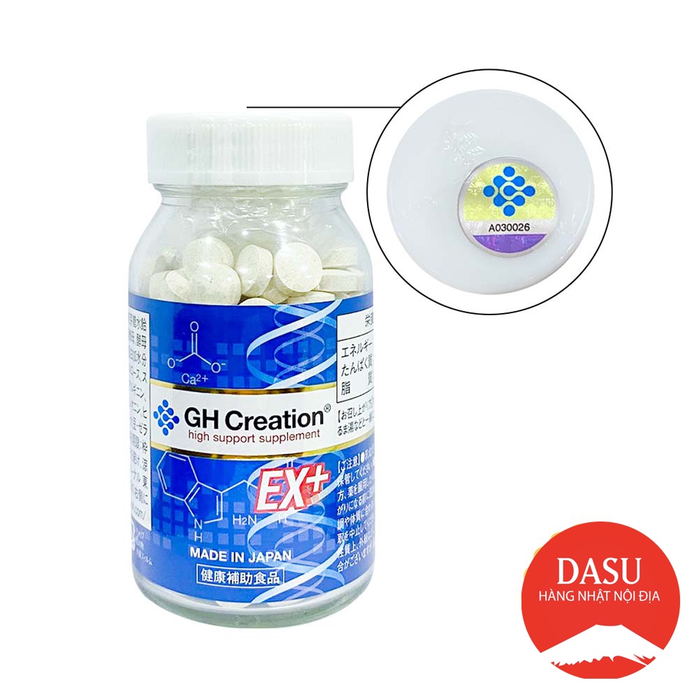 Viên Uống Hỗ Trợ Tăng Chiều Cao Gh Creation Ex 270 Viên