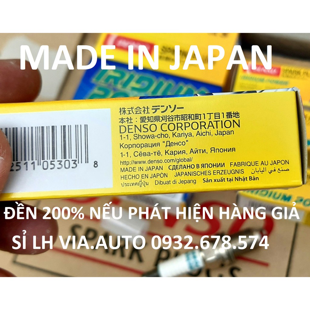 BUGI DENSO JAPAN Iridium IK20 MADE IN JAPAN