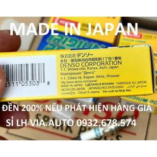 [HỎA TỐC HCM] BUGI DENSO JAPAN Iridium IK16 MADE IN JAPAN