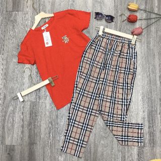 Bộ mặc nhà Chữ thêu (Kèm ảnh thật chụp trải thảm)
