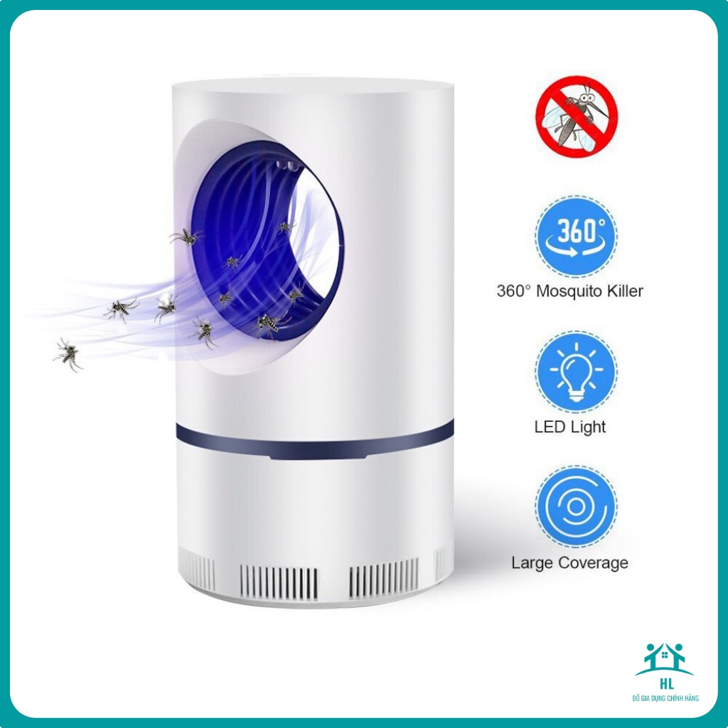 Đèn Bắt Muỗi Hình Trụ Cắm Cổng USB Thông Minh ❣️FREESHIP❣️ Bảo Hành 12 Tháng - máy bắt muỗi