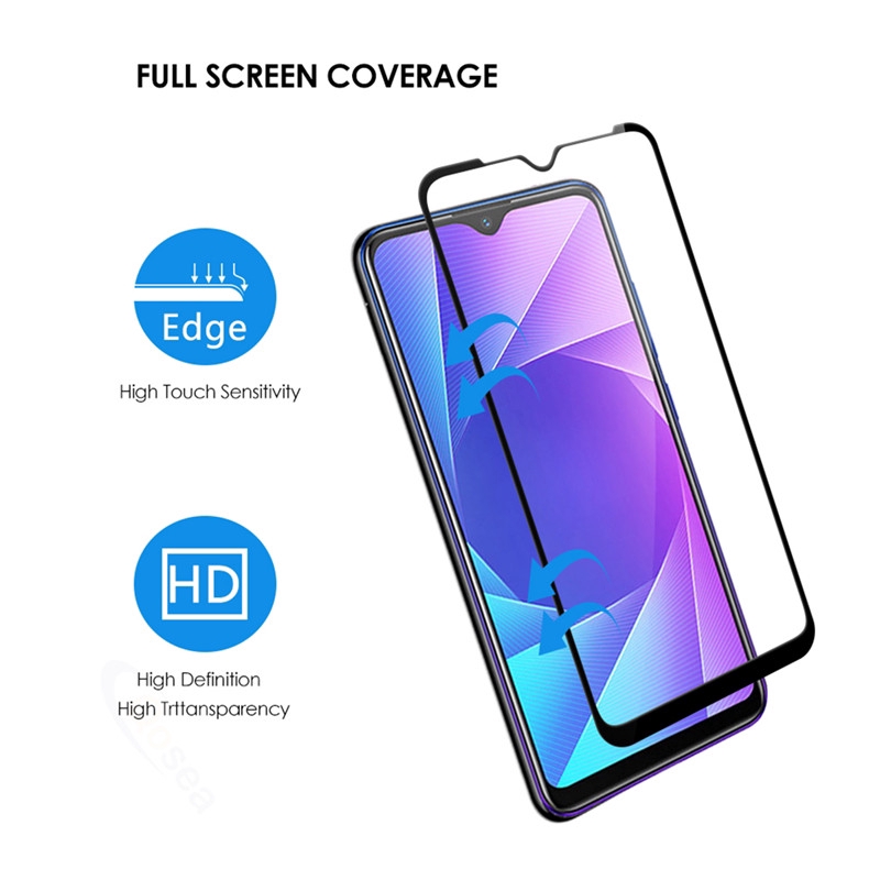 Vivo Y11 Tempered Glass Vivo Y11 Y1s Y19 Y91c Y12 Y15 Y17 Y91 Y95 Y30 Y93 Y81 Full Glue Screen Protector VivoY11 Glass