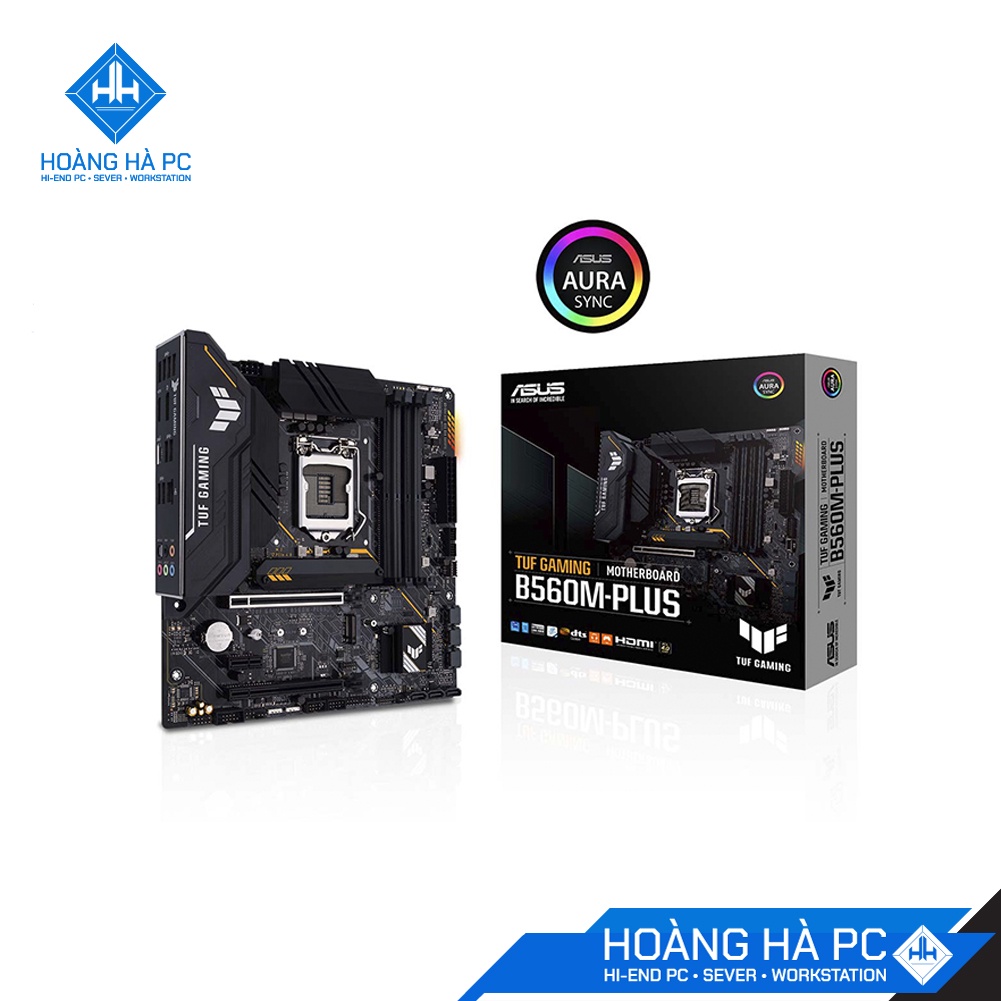 Mainboard ASUS TUF B560MPLUS GAMING (Intel B560, LGA 1200, mATX, 4 khe Ram DDR4)