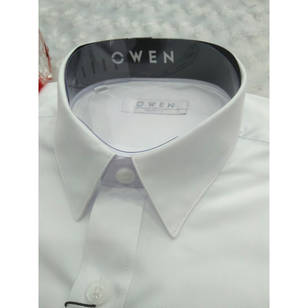 (Sale Sốc) Áo sơ mi Owen trắng trơn dài tay công sở nam giá gốc 385k km còn 315k | BigBuy360 - bigbuy360.vn