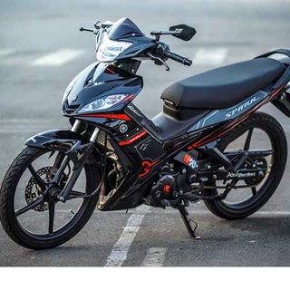 Tem Rời Ex Nhỏ Spark Dán Xe Đen