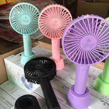 Quạt Mini Fan Có Pin Sạc Cầm Tay Tuỳ Chỉnh 3 Cấp Độ Siêu Mát Hàn Quốc