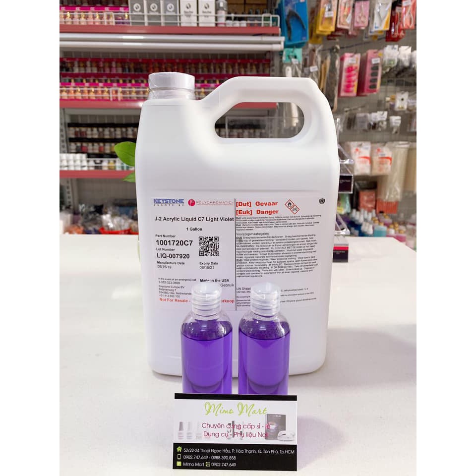 Liquid đắp móng bột Mỹ chính hãng